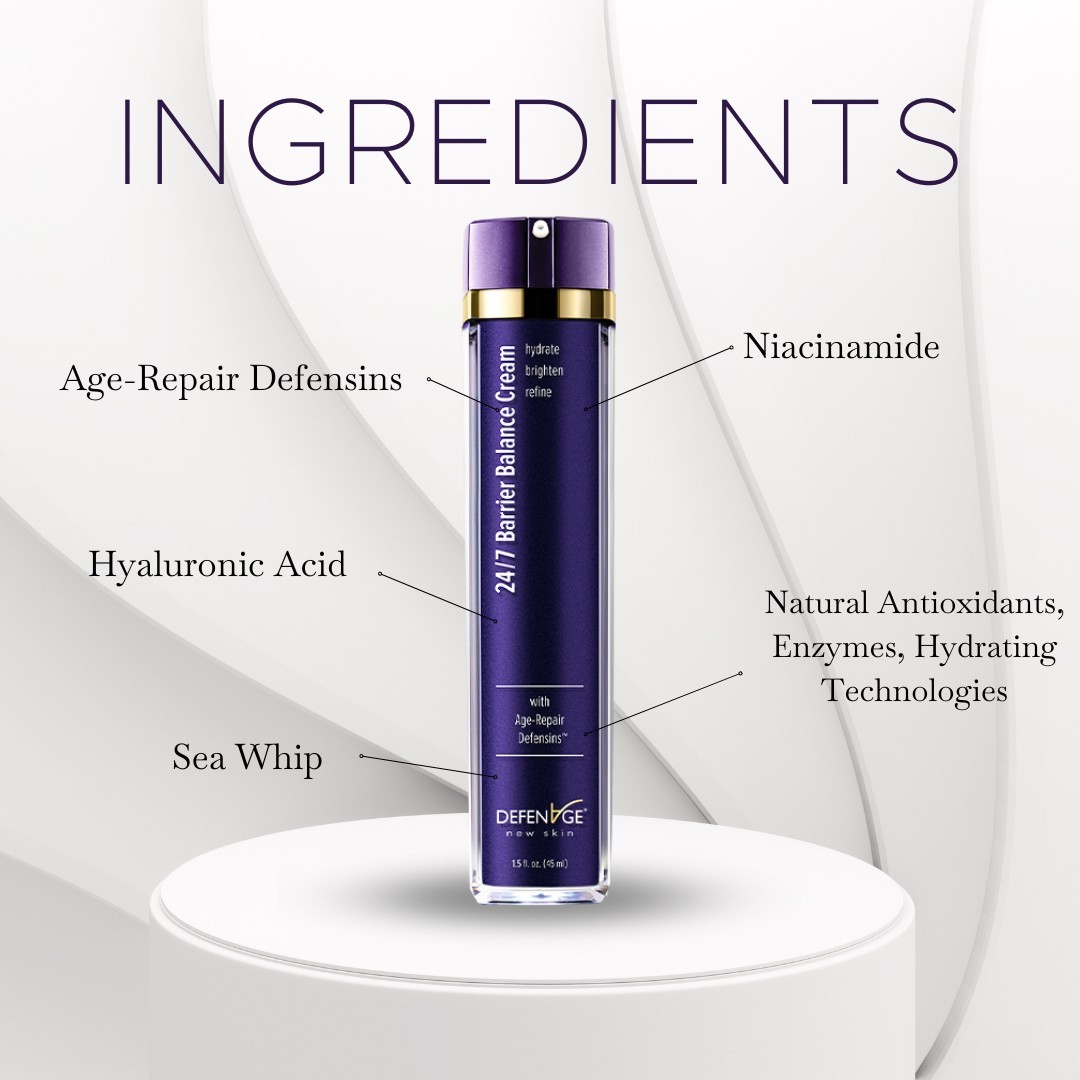 It's more than just a moisturizer. It's dermatologist tested, clinically proven, clean and cruelty free.

-
#Defenage #Defensins #Skincare #CleanIngredients #CleanBeauty