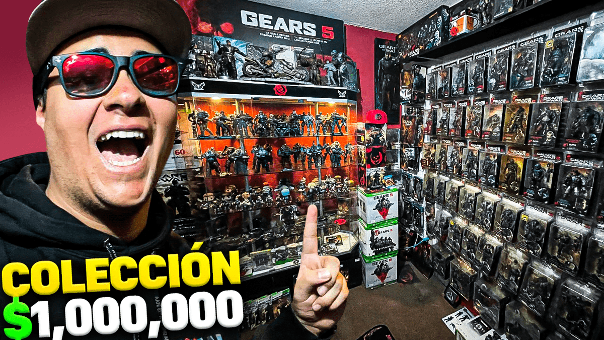 ENTRÉ A LA COLECCIÓN MÁS GRANDE DE GEARS! *GASTÓ MÁS DE $1 MILLÓN EN ÉSTO*  TIENES QUE VERLO.💀

Video: youtu.be/fCYJX-iFngs ⚙️🔥

Hagan que éste video llegue a toda la comunidad de #Xbox y #GearsofWar, vale la pena verlo.