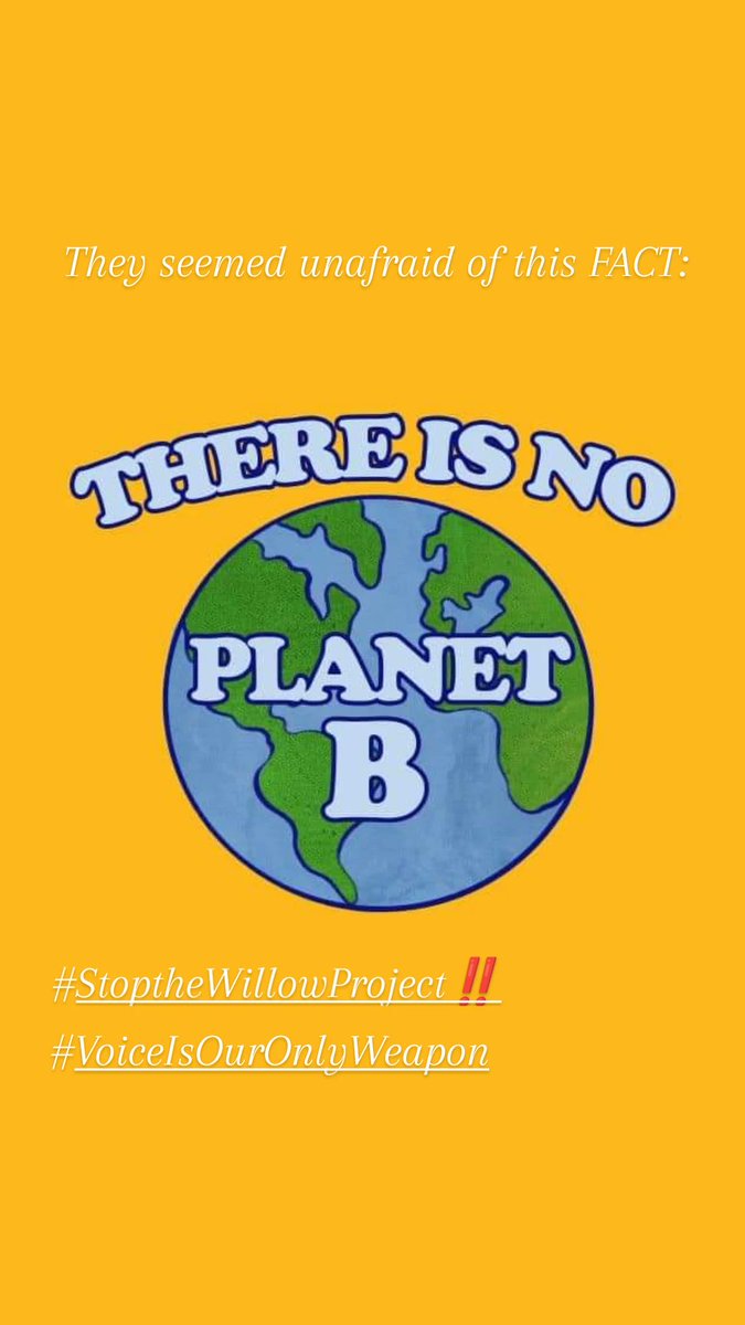 missmaeeeeee's tweet photo. #StopWillowProject #StopWillow https://t.co/ChaRgvMZNo