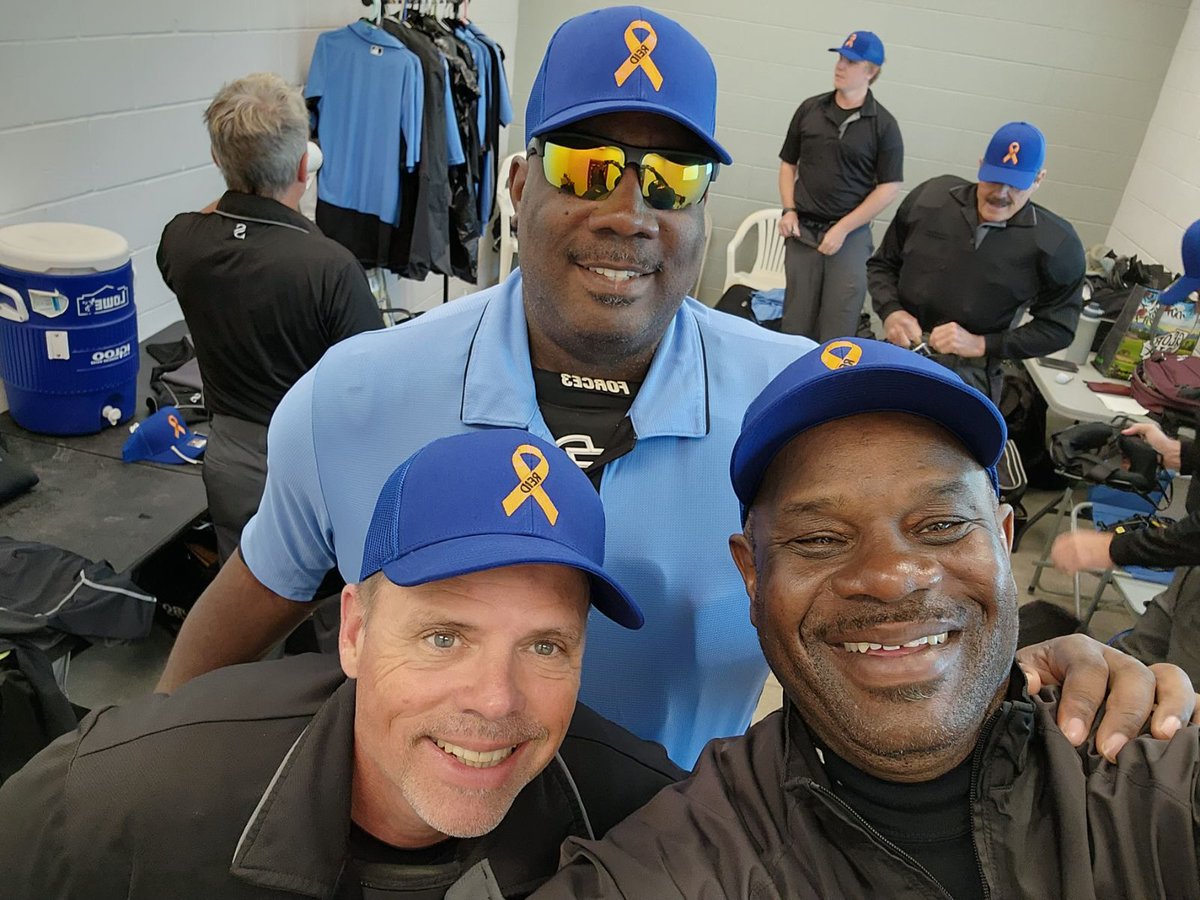 UnitedUmpires's tweet photo. Happy Birthday to our friend, Reid. United Umpires @RussMattFL n Disney, along w staff members wore hats today to help celebrate Reid turning 10 and support him in his fight with leukemia.  #ReidStrong. We missed seeing you at the park today, Reid, but know we will c you soon! https://t.co/4qDRdP8ndI
