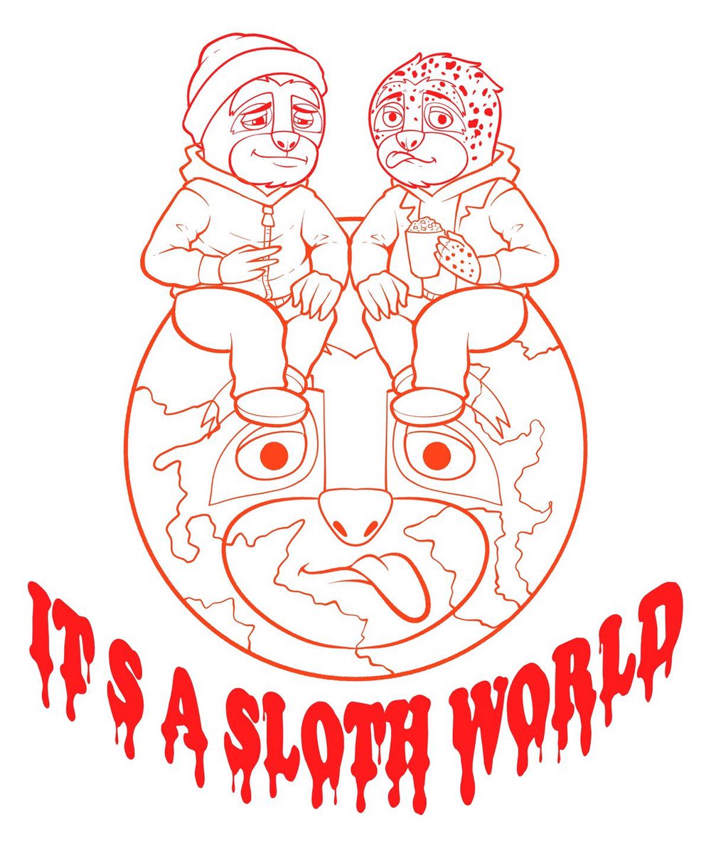 casualsloths's tweet image. Sloths around the 🌏