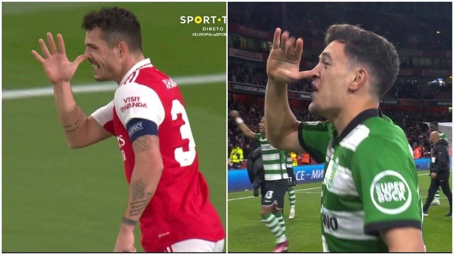 CabineSport's tweet photo. Pote respondeu a Xhaka. https://t.co/J3x7MWUqC2