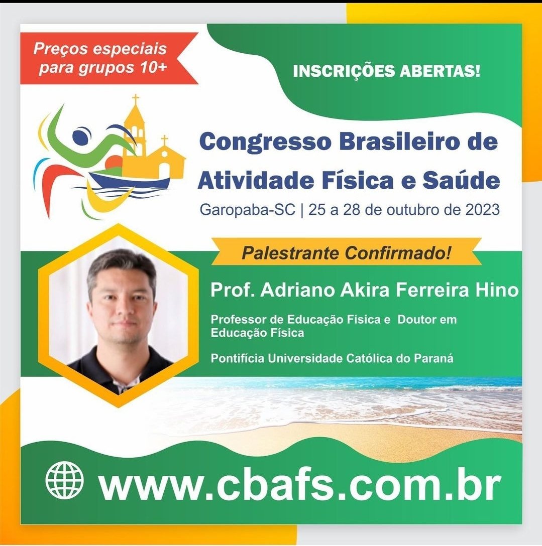 GPAQresearch's tweet photo. O professor @AkiraHinoGPAQ está confirmado como palestrante no XIV CBAFS, promovido pela @sbafs_br entre os dias 25 a 28 de outubro de 2023, em Garopaba-SC.

Saiba mais sobre o evento no site https://t.co/rpRRXFYKbF https://t.co/I5sU15DhxV