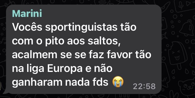 o típico comentário