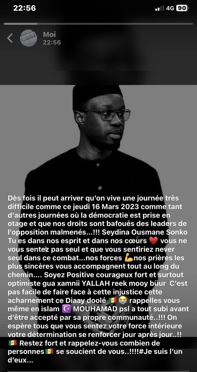 AmidouKaneDial1's tweet photo. Soutien💪🇸🇳et solidaire 🙏🇸🇳 https://t.co/PYopTNAbqA