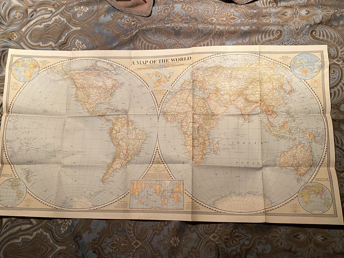 ColinofCa's tweet image. Found this map from 1941 at my local bookstore. The changes you can see by comparing before and after the war are incredible. #map #oldmap #worldwar2 #history #historicmap #NationalGeographic @NatGeo