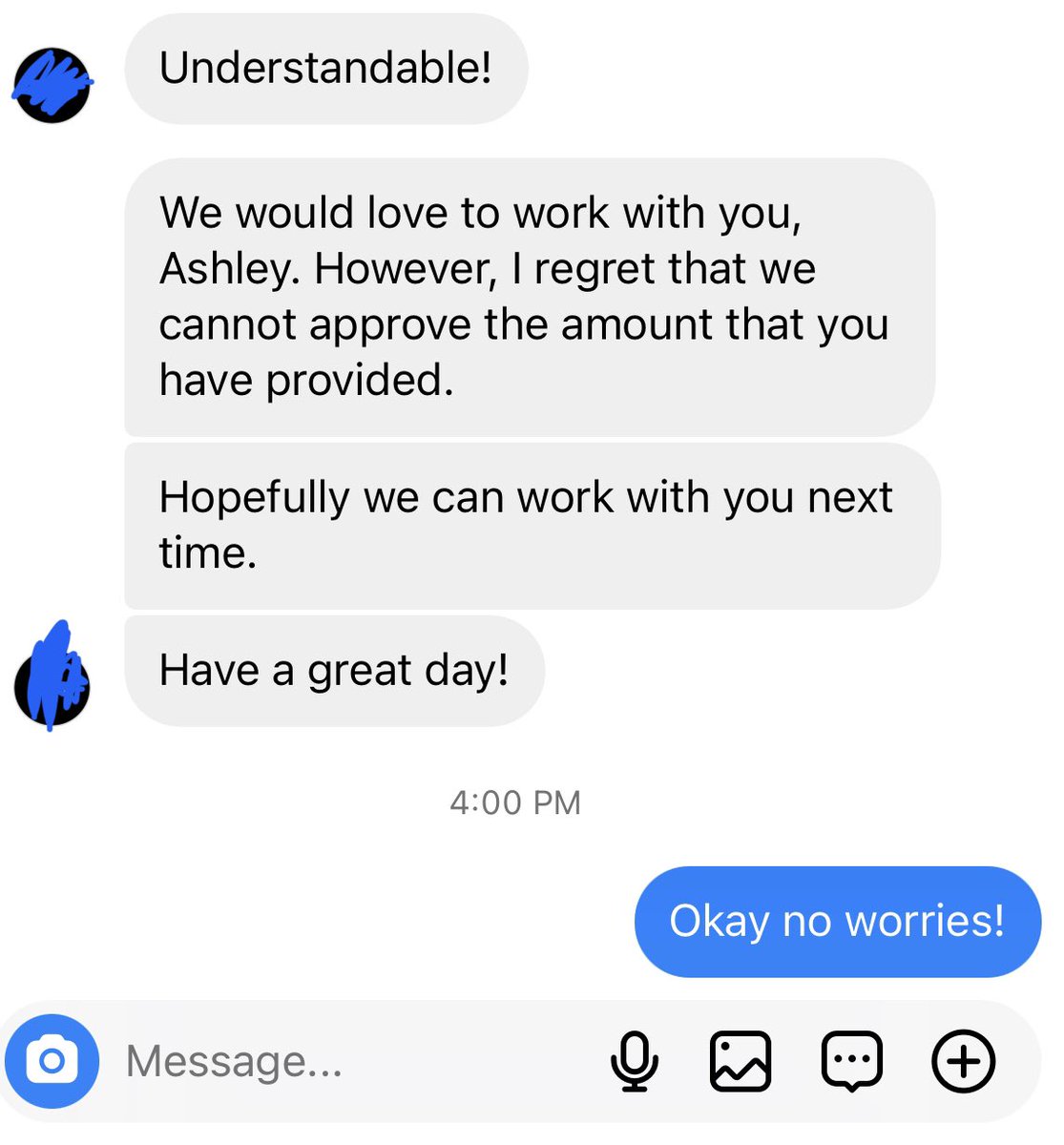 Wanted to work with this furniture brand so bad, but they would not agree to my rates &amp; didn’t want to send me an item either, just use their prerecorded videos 😩