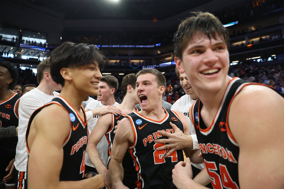 How ‘bout them Tigers?! 🐯

(2) Arizona’s #MFinalFour dreams are dashed after (15) <a href="/PrincetonMBB/">Princeton Men’s Basketball</a>'s stunning upset of the Wildcats.

#MarchMadness