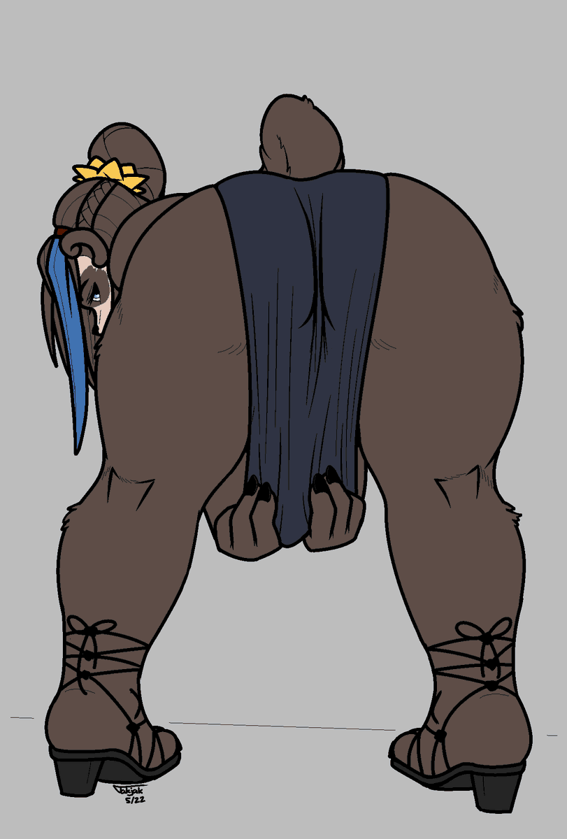 Happy panda day! Here's some older pandas but with some color!