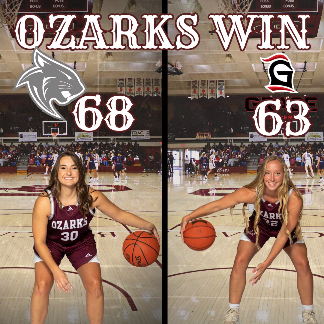 CofOSports's tweet photo. LADY CATS WIN!

HEADED TO THE "SHIP"!!!

68-63 over Grace College!

Championship Saturday at 1:00 PM (CT)!!!

@CofOLadyCats https://t.co/waEWNJBHss