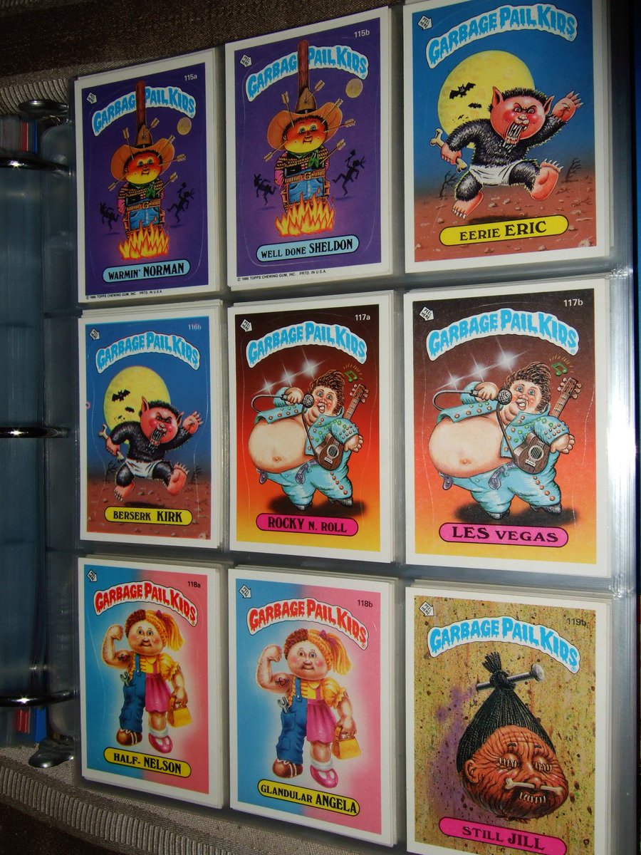 matthewhenzel's tweet photo. Garbage Pail Kids: 3rd Series - complete set. #2 of... #GPK #GarbagePailKids #3rdSeries https://t.co/zIjhHjHMRK