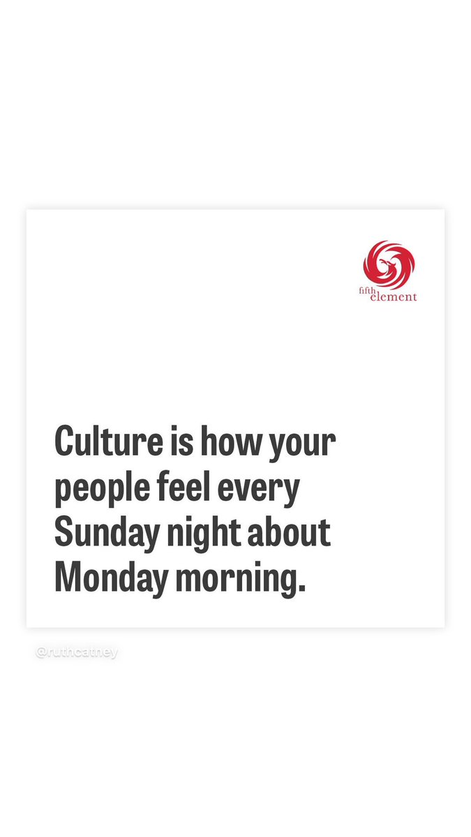 FifthElementHPC's tweet photo. The “Sunday Scaries” - feelings of anxiety or dread that happen the day before heading back to work. 😱

Culture matters. 💥 https://t.co/6R0kPCraac