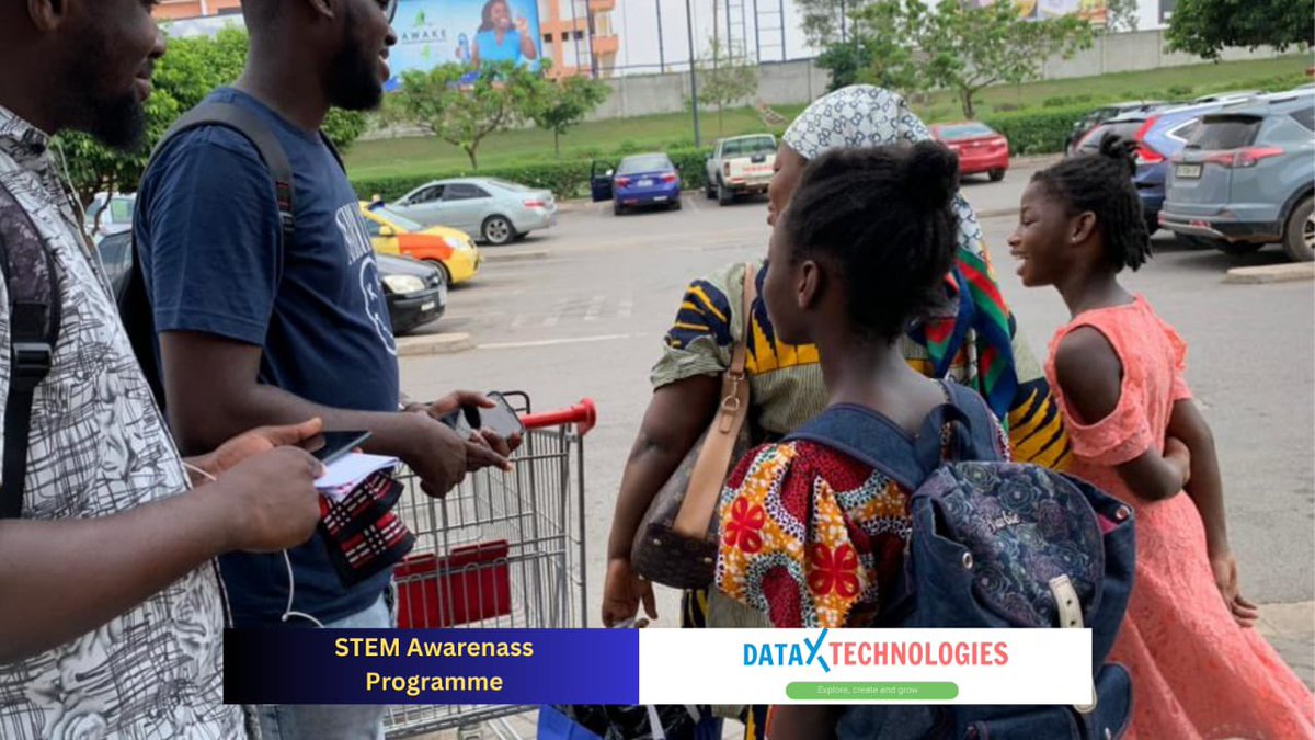 dataxtech_gh's tweet image. As part of our initiative to promote STEM Education in our country, Data X decided to embark on a STEM Sensitization Program at the Kumasi City Mall to create awareness of the need of STEM Education for children. #DataX 
#ghanatech 
#STEMeducation