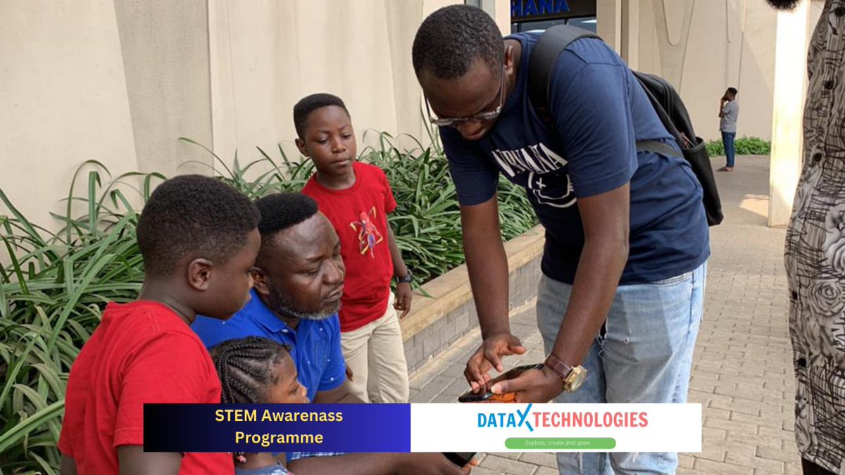 dataxtech_gh's tweet image. As part of our initiative to promote STEM Education in our country, Data X decided to embark on a STEM Sensitization Program at the Kumasi City Mall to create awareness of the need of STEM Education for children. #DataX 
#ghanatech 
#STEMeducation
