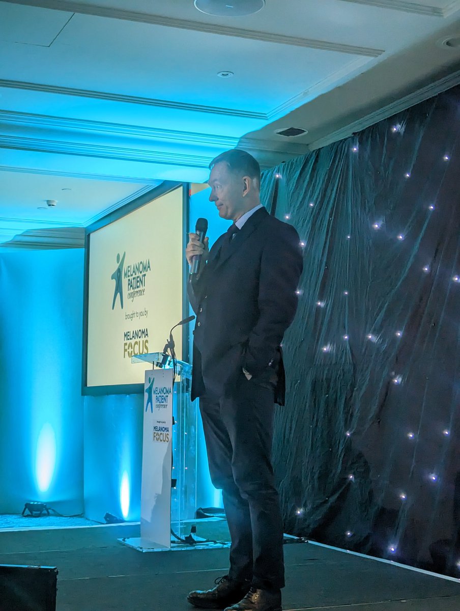 They genuinely don't come in better packages. Huge thanks to the amazing <a href="/RhonddaBryant/">Chris Bryant</a> for his honest, humourous account as a melanoma "participant" 🥰
The #melanoma patient conference #MPC2023 has started!
@mpcuk2023 <a href="/focusonmelanoma/">Melanoma Focus UK</a>