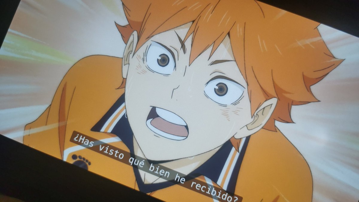 Vale definitivamente mi momento favorito de todo Haikyuu
