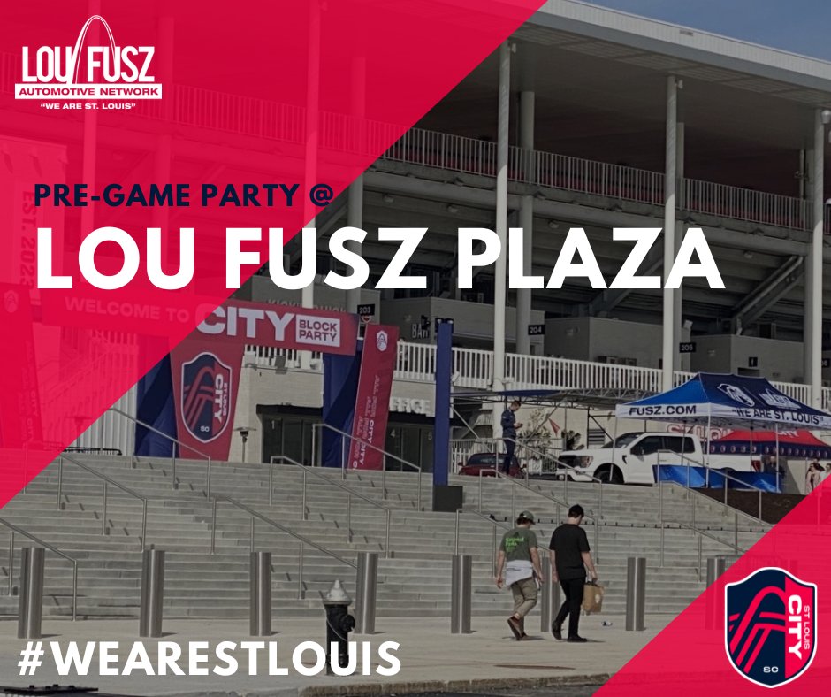 Stop by and see us on the Lou Fusz Plaza at Citypark this Saturday, March 18th for the second STL CITY SC game! There will be music, giveaways, vehicle displays, and more!

#stlcitysc #soccer #loufuszautomotivenetwork #loufusz #fuszfamily #MLS