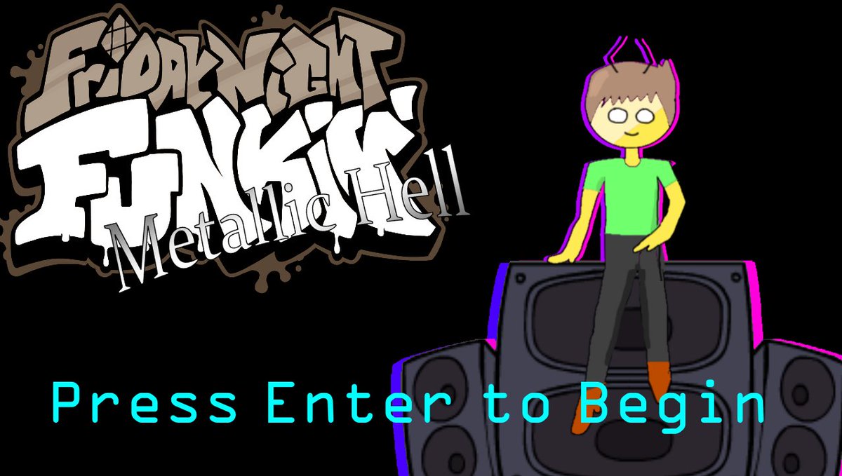 fdm2002's tweet photo. just a title screen concept from my future fnf mod
#midfightmasses
#midfightmassesoc
#fnfmetallichell
#Sarvente
#fnfruv
#selever
#fnfselever https://t.co/ZFbQvLPldA