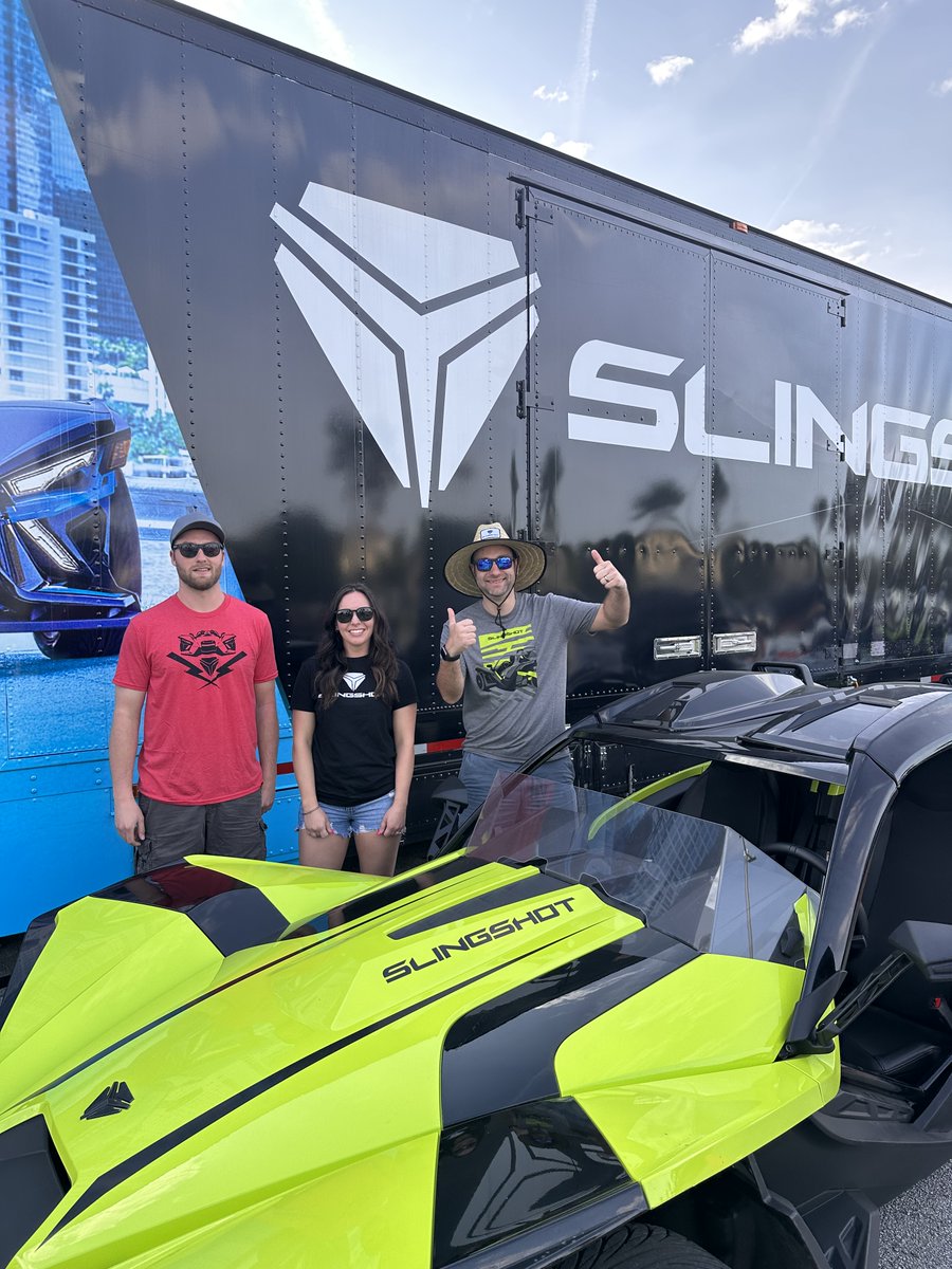 PolarisInc's tweet image. Wheels, waves, warm weather. ⁣The views from a @Slingshot  were great last week at Daytona Bike Week. 
⁣
#PolarisSlingshot #MakeYourMark #Slingshot #THINKOUTSIDE