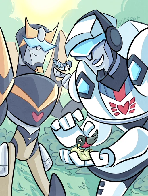 TFA Jazz and Prowl out on a nature date  