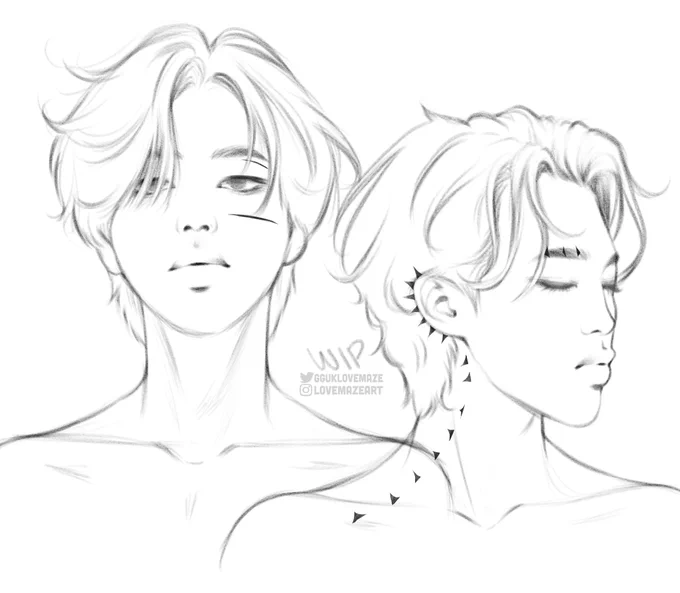 work in progress 💬 

desenhando e tendo um treco enquanto espero por set me free 