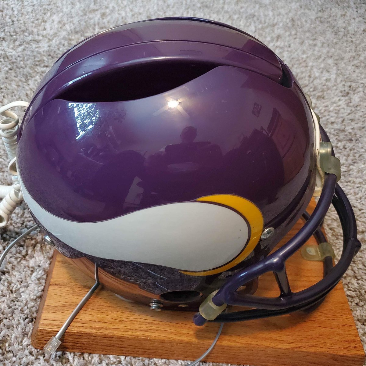 Helmet Archaeology on Twitter "Rare Minnesota Vikings NFL riddell