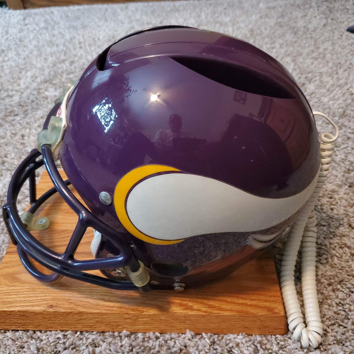 Helmet Archaeology on Twitter "Rare Minnesota Vikings NFL riddell