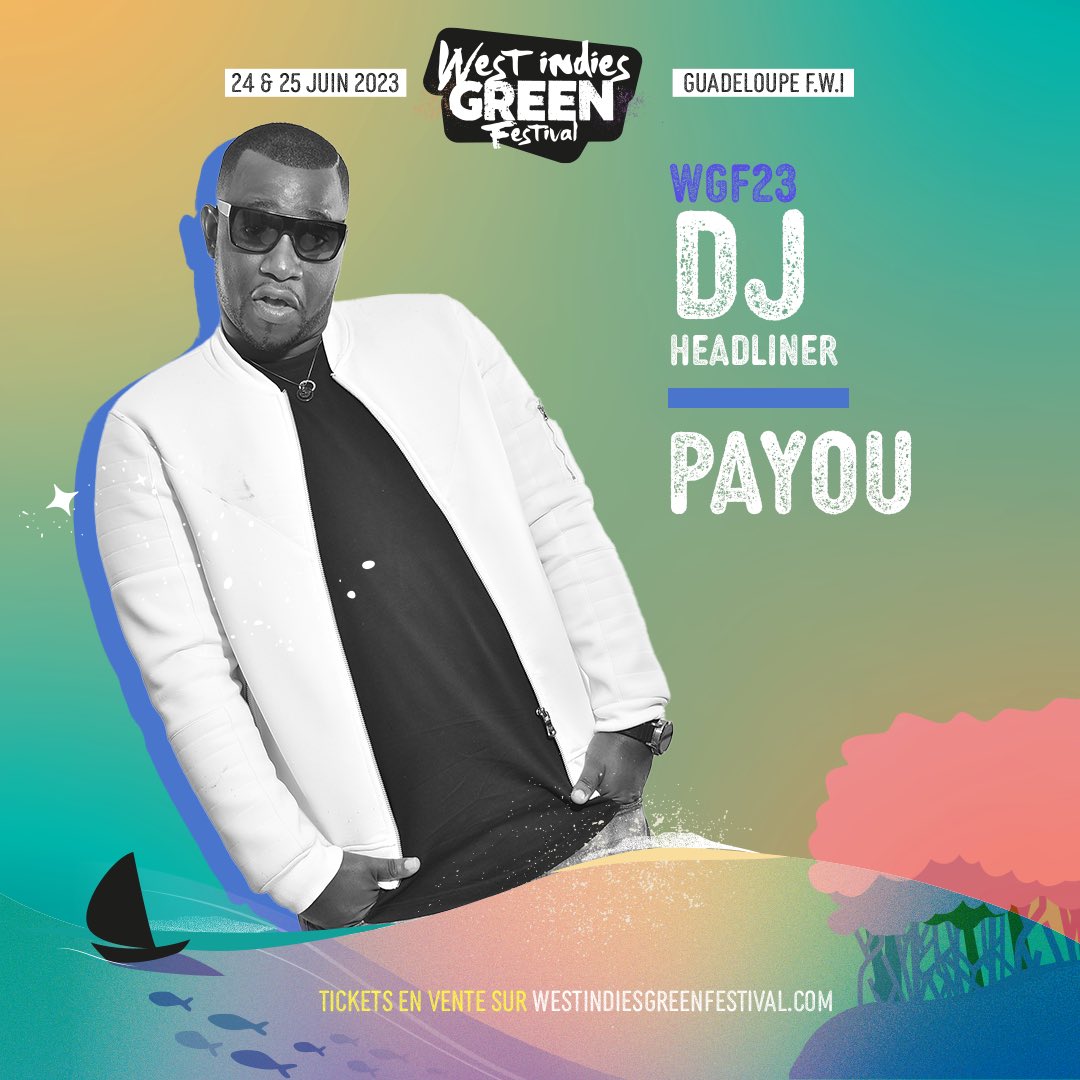 Où sont les French Soca Lovers ? 🧚

DJ Payou embarque dans l’aventure #WGF23 !
Après avoir mis le feu à Sainte-Lucie, en Dominique ou chez lui en Martinique, les 24 &amp; 25 juin prochains il sera sur la Plage des Alizés, au Moule en Guadeloupe pour vous partager sa joie de vivre !