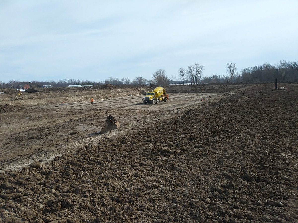 Concrete March 16. Good start.