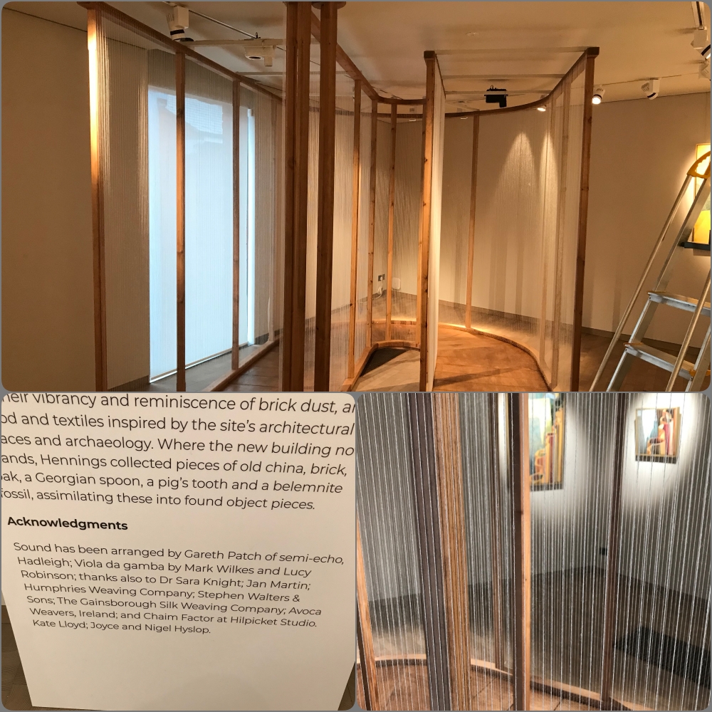 Such an interesting project to be involved in. Putting sounds from the 18th and 21st century into an installation by Anna Hennings at Gainsborough House. Using motion activated speakers has certainly been a challenge.