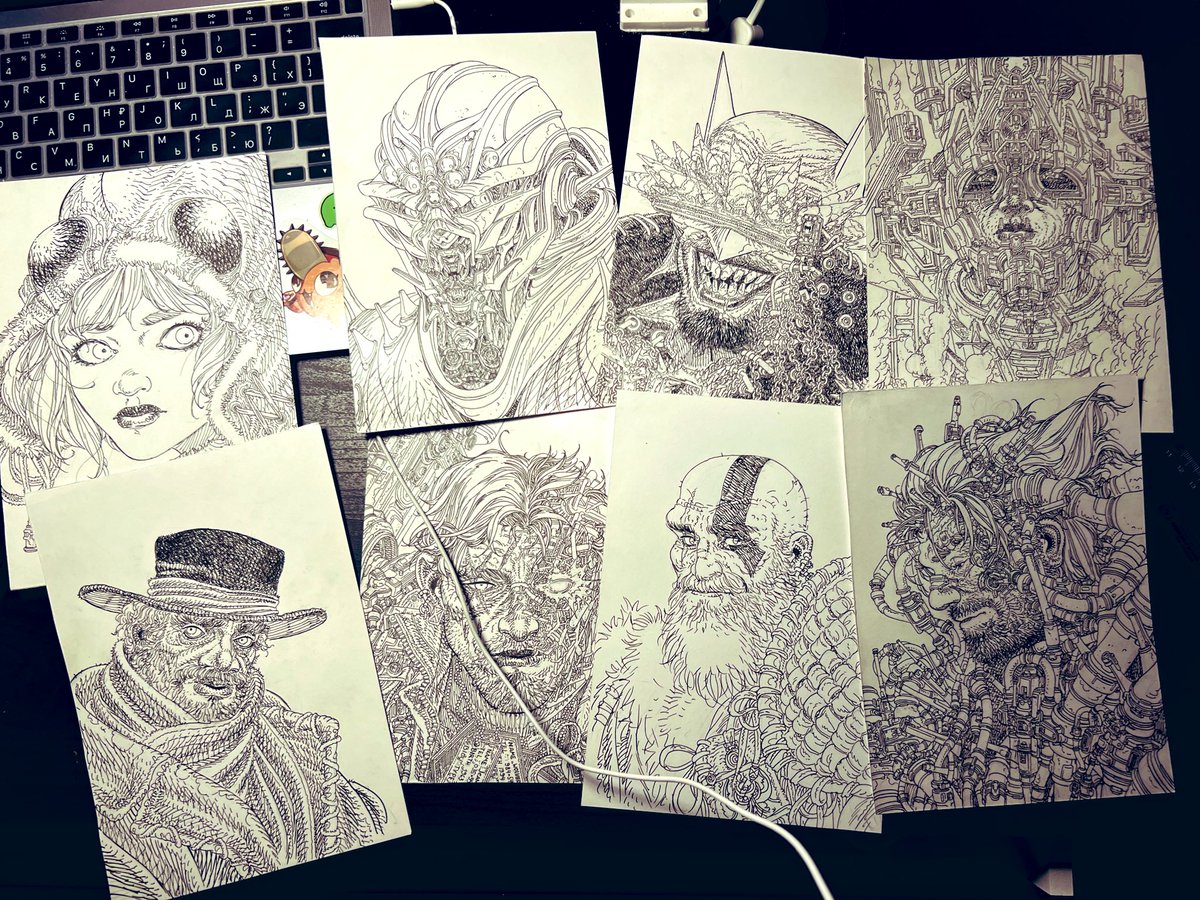 Almost done, I'll redraw one art and be ready to ship for @InkyKnuckles.
There will be more Agent pages in the package.
But if anyone wants other Agent originals they can find them for sale on the website.