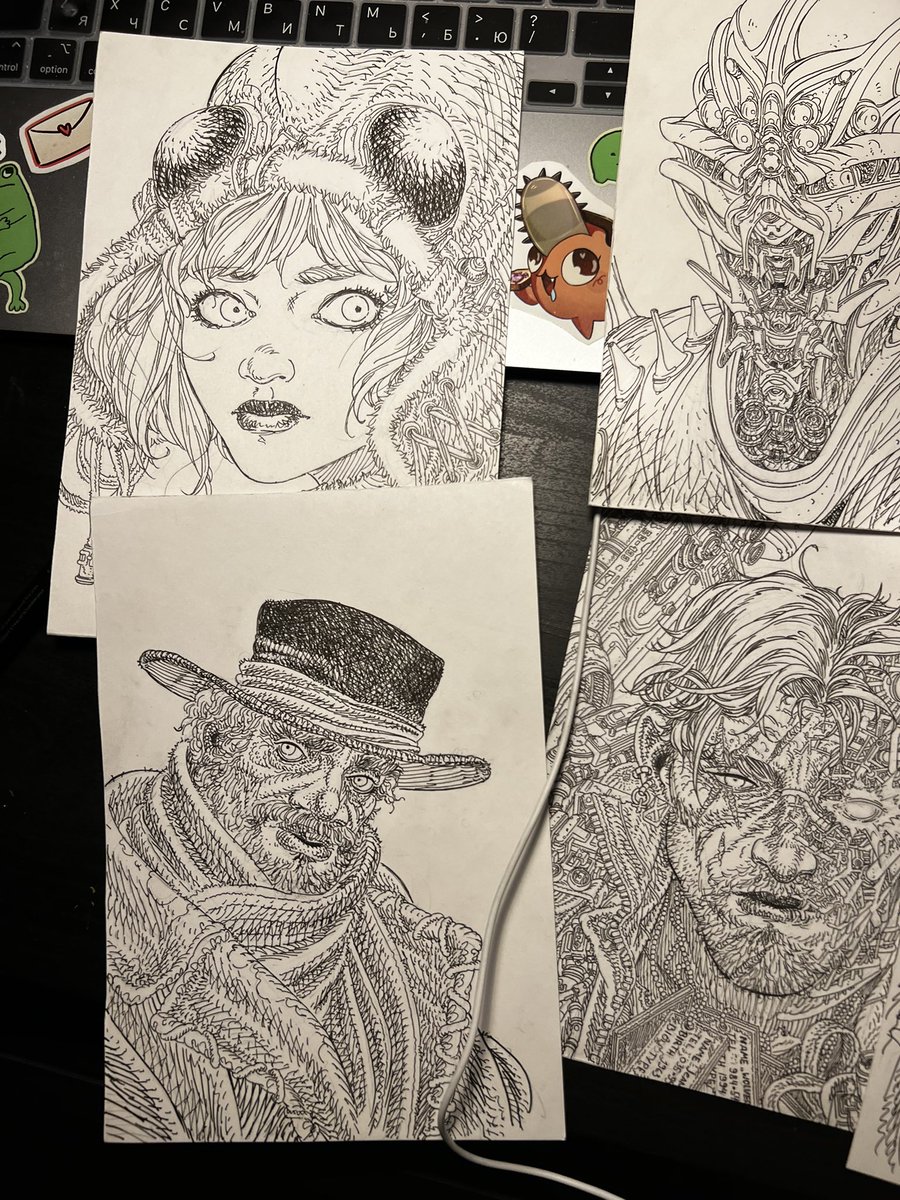 Almost done, I'll redraw one art and be ready to ship for @InkyKnuckles.
There will be more Agent pages in the package.
But if anyone wants other Agent originals they can find them for sale on the website.