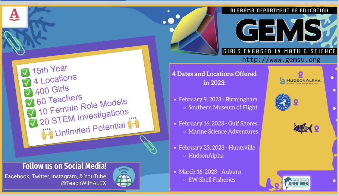 hridgeway's tweet image. That’s a wrap for the 15th Annual GEMS Expo! Thank you @JustToBHeard Dr. Brittney Heard for showing our GEMS they CAN succeed in STEM careers!  GEMSU.org #FemaleRoleModels #GirlsinSTEM #GEMS