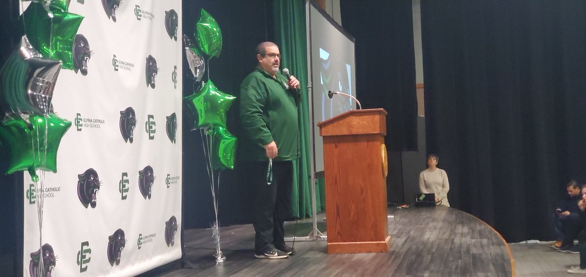 We added four more Panthers to our family tonight, Chase Farris, Troy Smith, Doran Grant, and Tony Csiszar. GO Panthers!!!! #EC75