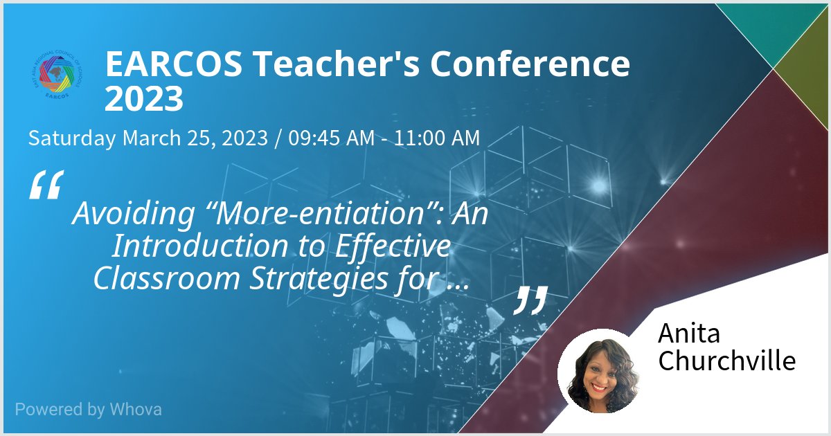 Heading out soon to Malaysia for an exciting few days of presenting workshops at the <a href="/EARCOSORG/">EARCOS</a> Teacher's Conference - looking forward to supporting participants in being intentionally inclusive of their highly able learners (academically &amp; social-emotionally)! #Strategies #SEL