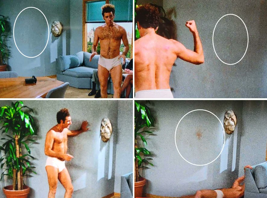 Noirchick In Old Hollywood on X: @NormanCharles66 Kramer left some of his  spray tan on Calvin Klein's wall..  / X