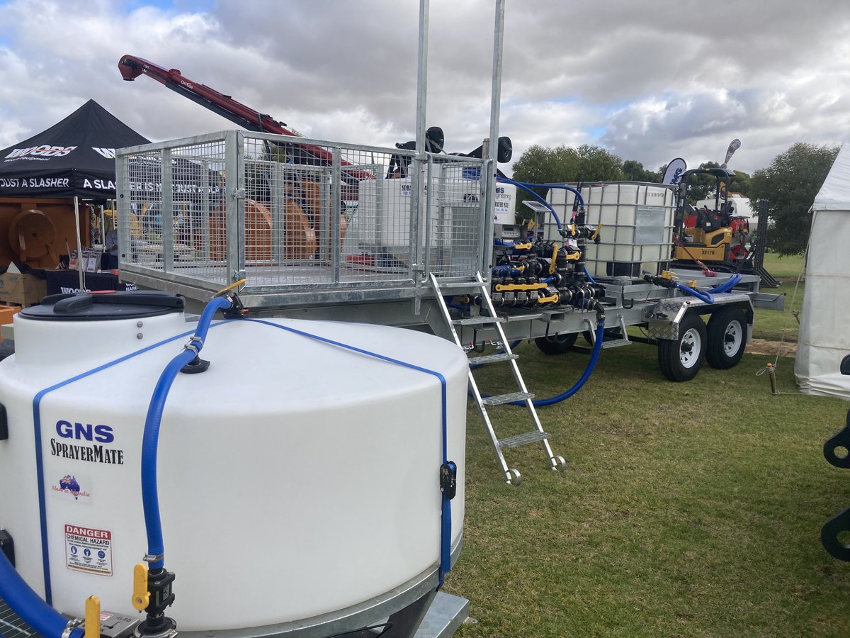 SprayerMate is on site 45 at the Lucindale field days come along to see one of our new trailer set ups