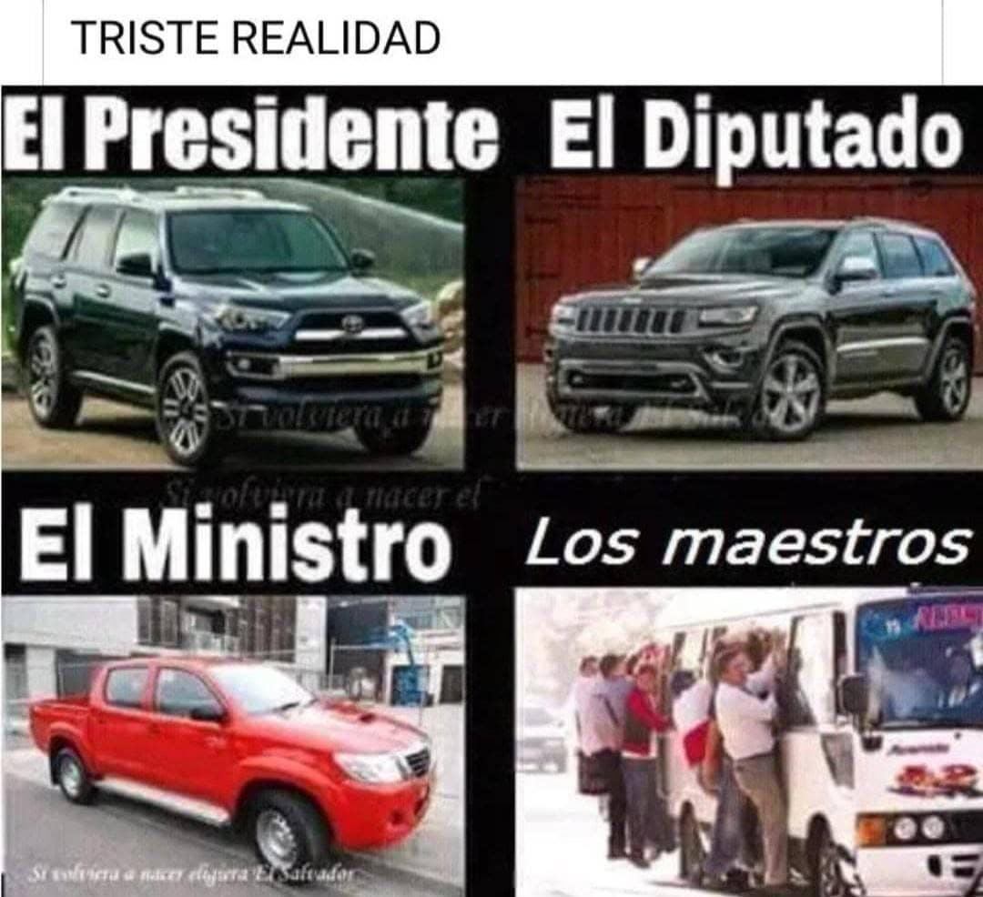 Raednure's tweet photo. 📝Cojan Dato: los "bloqueados" 🧱🧠 aseguran que la desigualdad y miseria que se vive en Venezuela es culpa del "bloqueo" que les bloqueó el cerebro. La triste realidad que se vive en un país tan rico. A pesar que es un meme es una verdad absoluta y total. ¡plop! https://t.co/f40neezSyl