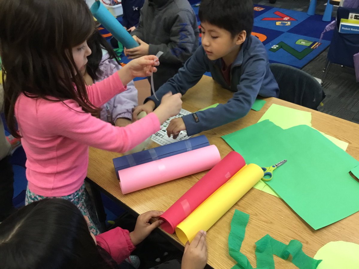 MrsDeAngelisRH's tweet photo. Ss worked cooperatively to build leprechaun traps today. Will we catch one? Stay tuned… we’ll see tomorrow! @RobertHunterES @FlemRarSchools https://t.co/e4kkVa2Jin