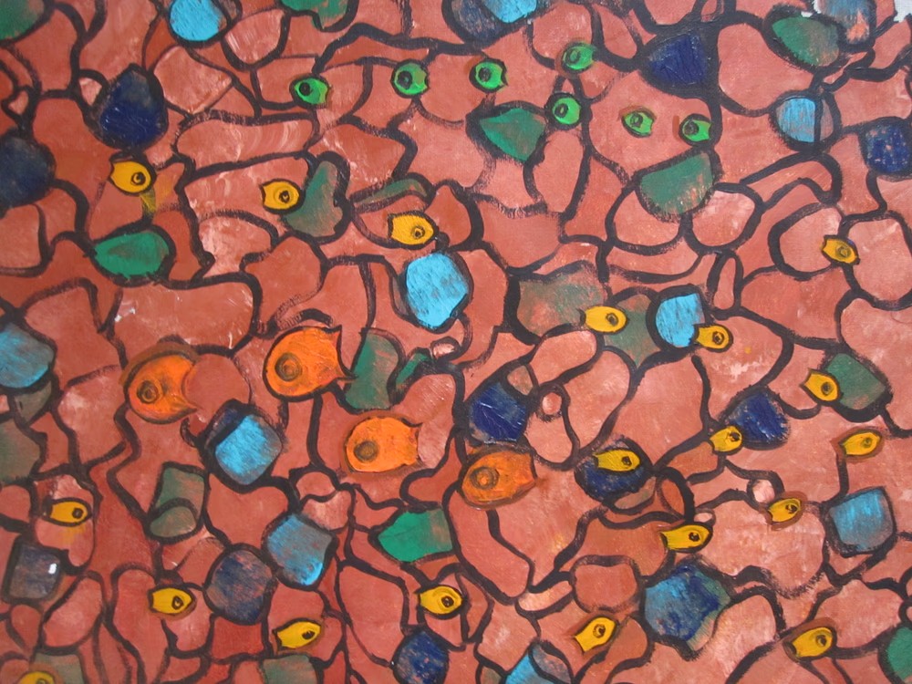 #55 in a series of 100 individual original 1/1 paintings