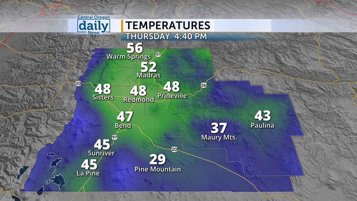 Central Oregon Daily News on Twitter "RT WenningWx Today has been
