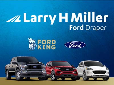 LHMFordDraper's tweet image. Shop now and drive off in your dream car today! Larry H. Miller Ford Draper has a wide selection of new inventory in stock and ready for delivery. Don't wait, start your car-buying journey with us today.