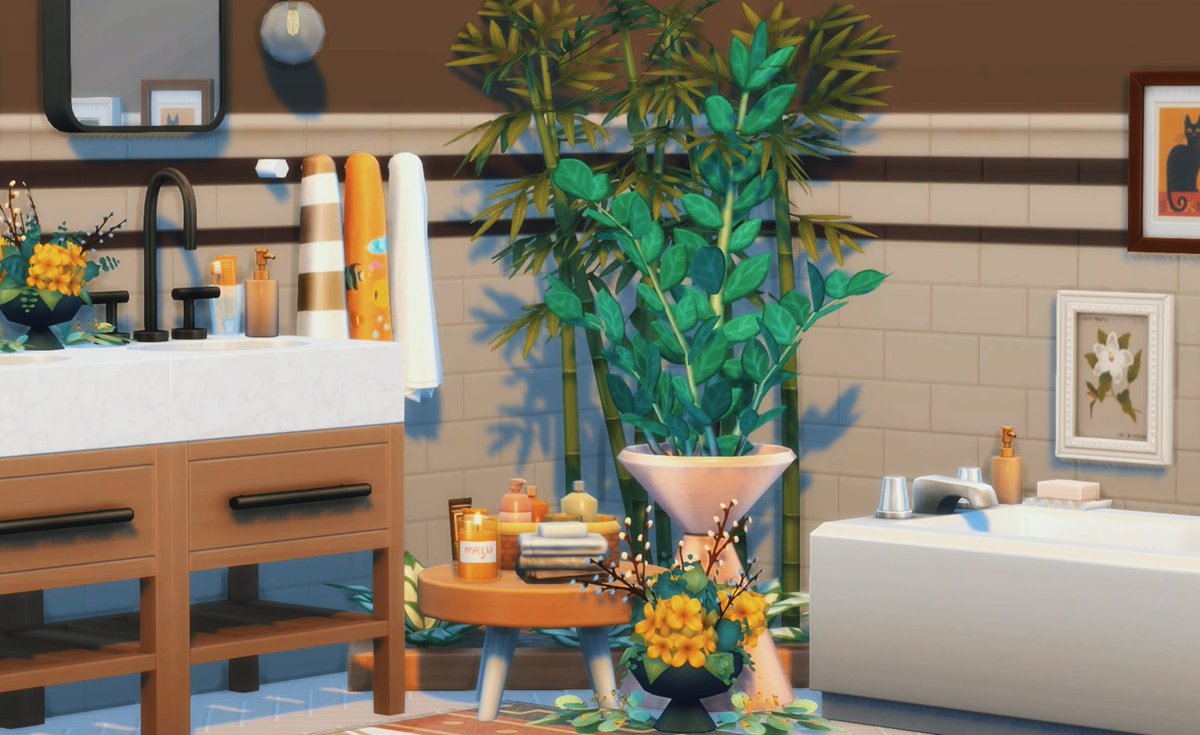 CherrieeeX's tweet photo. So im gonna start posting rooms with my favorite BB items from the new pack & share them on my gallery✨✨
Here's my fave bathroom items from #GrowingTogether & i also used some clutter from #BathroomClutterKit
📌My gallery ID: CherrieeeX
@TheSims
#ShowUsYourBuilds #PS4 https://t.co/yi6vRGtGmn