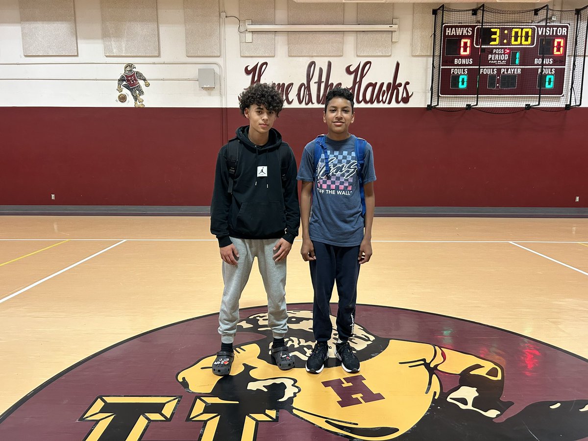 hmsrocks2021's tweet photo. 🎉Congrtas to Brodie Williams, Stephan Benavidez-Candeleria and Raul Garcia (not pictured) for displaying positive behaviors around Hoover. 🙌🏼 #hooverhawksrock https://t.co/j8G2MfQoz1