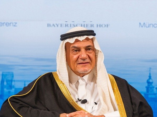 Columbuos's tweet photo. سمو الأمير تركي الفيصل 🚨: 

الغرب لديه ازدواجية معايير عجيبة، لقد فرضوا كل أنواع العقوبات على #روسيا في ظرف أشهر، ولم يجرؤوا على فرض عقوبة واحدة على #إسرائيل منذ 50 عاماً! https://t.co/xfVbBqwPqw