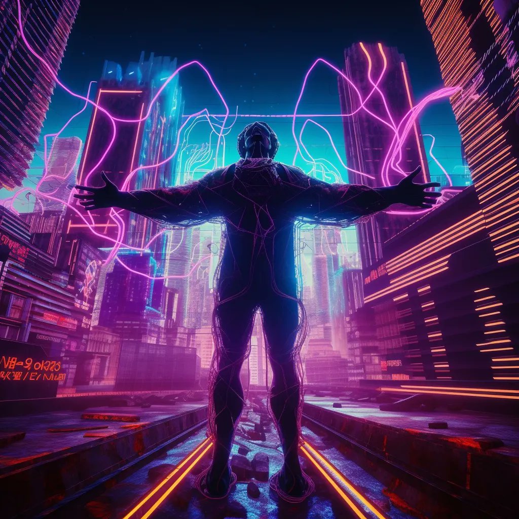 thebatteryhuman's tweet photo. L E V E L U P
Midjourney V5 is about to blow our minds! 🤯
#synthwave #retrowave #outrun #vaporwave #futuresynth #breakbeat #progbreaks #electronica #cyberpunk #synthfam #aiart #midjourney #midjourneyai https://t.co/4yfFsxsjcS