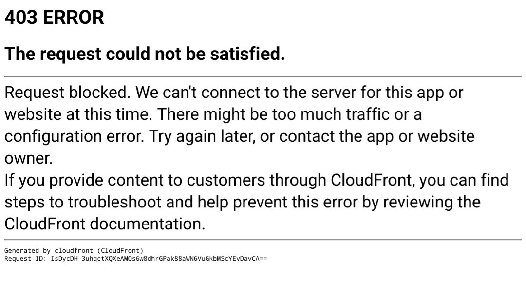 vatho_'s tweet photo. @mobilevikingsBE Ik denk dat er iets gewijzigd is aan jullie CloudFront instellingen. De https://t.co/PvTeGmY0m7 site is niet meer bereikbaar van buiten de EU (en daardoor is de app ook niet meer bruikbaar) https://t.co/x5BndGGwSm