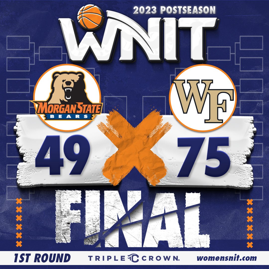 WNIT on Twitter "FINAL WakeWBB pulls away in the second half en