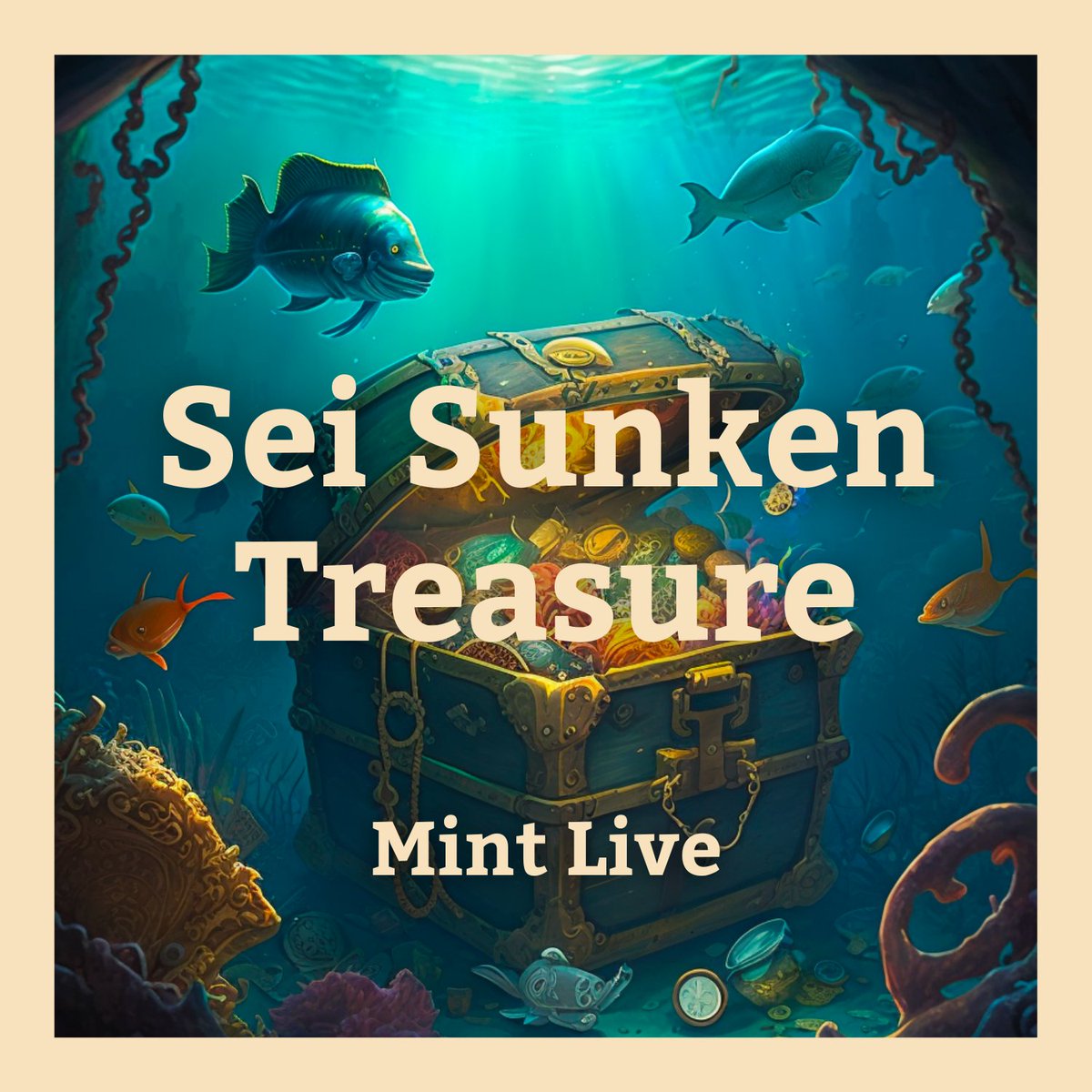 GogaAradera's tweet photo. Кампанія Sei Sunken Treasure NFT - це івент з таємничою скринькою, створений командою Sei Labs, що складається з двох частин. 

#seilors #sei #seinami #IBCseilors #cosmos #DeFi #blockchain https://t.co/QB95wmoOxf
