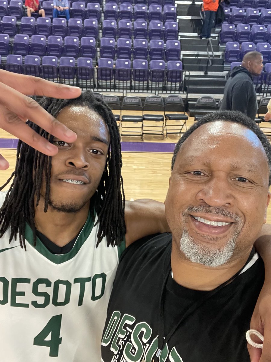I’m extremely proud of my son, ⁦<a href="/arringtoncoope1/">arringtoncooper</a>⁩ , and his ⁦<a href="/DesotoMbb/">Desoto Men's Basketball</a>⁩ team. I believed that they had the players to make a run. I believe that my son had the skills to play College basketball. With God’s blessing.. he will do just that!